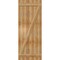 Ekena Millwork Joined Board-n-Batten Shutters w/Z-Bar, Rough Sawn Western Red Cedar, 26 7/8W x 69H, PR RBJ06Z26X069RWR - alternate 3